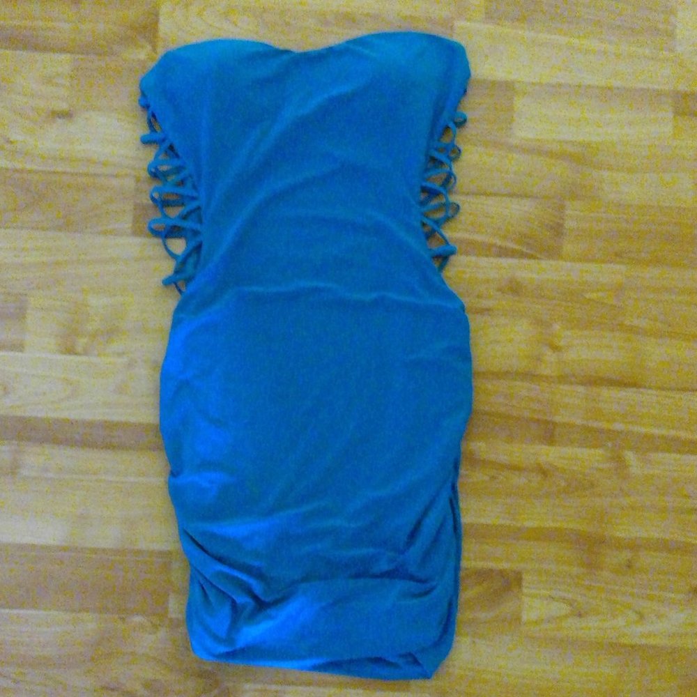 Strapless Strappy Dress